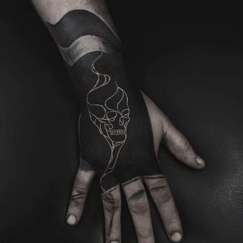 black work tattoo - tattoo blog