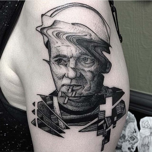 glitch tattoo - tattoo blog