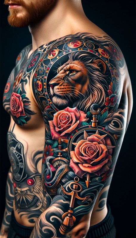 Tatuagem Neotradicional