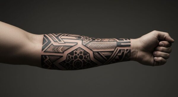 As melhores tatuagens geométricas para o braço